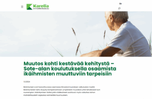 Muutos kohti kestävää kehitystä