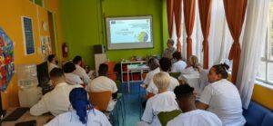 Workshop with healthcare professionals
